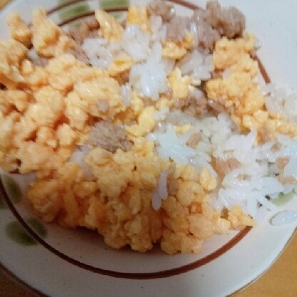 そぼろ丼に使いました。美味しかったです！(人´∀`*)